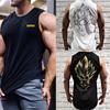 Sommer Neue herren Tank Top Gym Laufsport Fitness Anime Männer Rundhals T-shirt Bodybuilding Basketball-Training Kleidung Männliche Weste