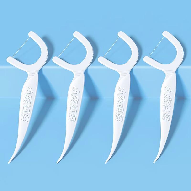 FAWNMUM Smooth Round Dental Floss Picks (500 Count)