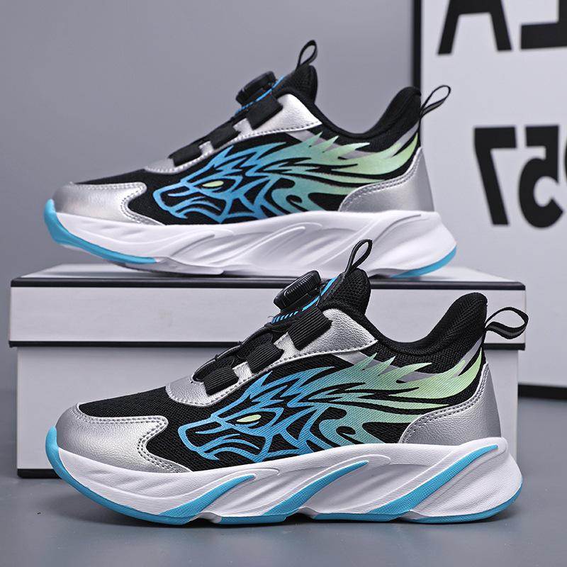 Breathable, Non-Slip Boys' Autumn Sports Shoes for Medium and Large Children