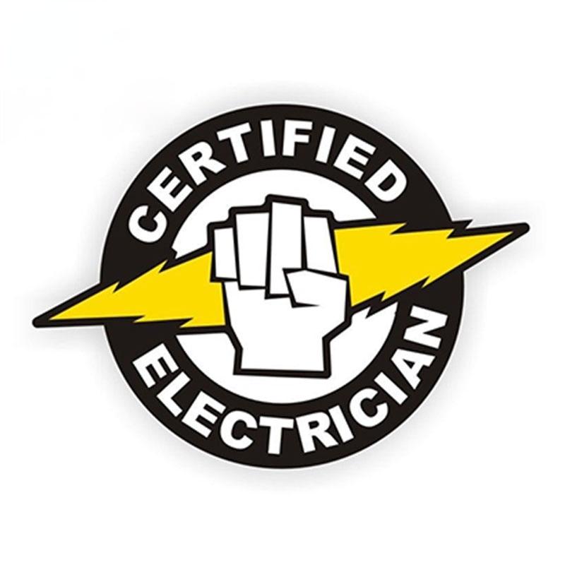 High Voltage Car Sticker Vinyl 
