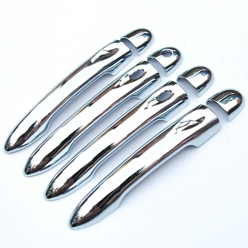 

FUNDUOO для Lada XRAY 2015 2016 2017 2018 новая хромированная дверная ручка накладка наклейка бесплатно 1 keyhole 2 buttons