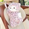 Animal Cat Car Napkin Holder Hanging Type Automobile Tissue Box Cartoon Tissue Box  Vehicle