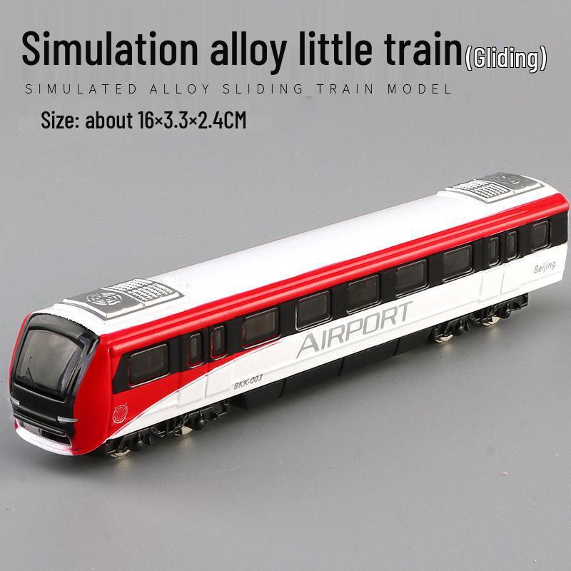 Little King Alloy Toy Pull-Back Excavator - Children's Construction Vehicle Model 