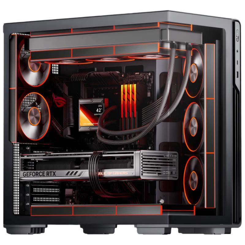 aigo Starshine Xiao ATX Gaming PC Case