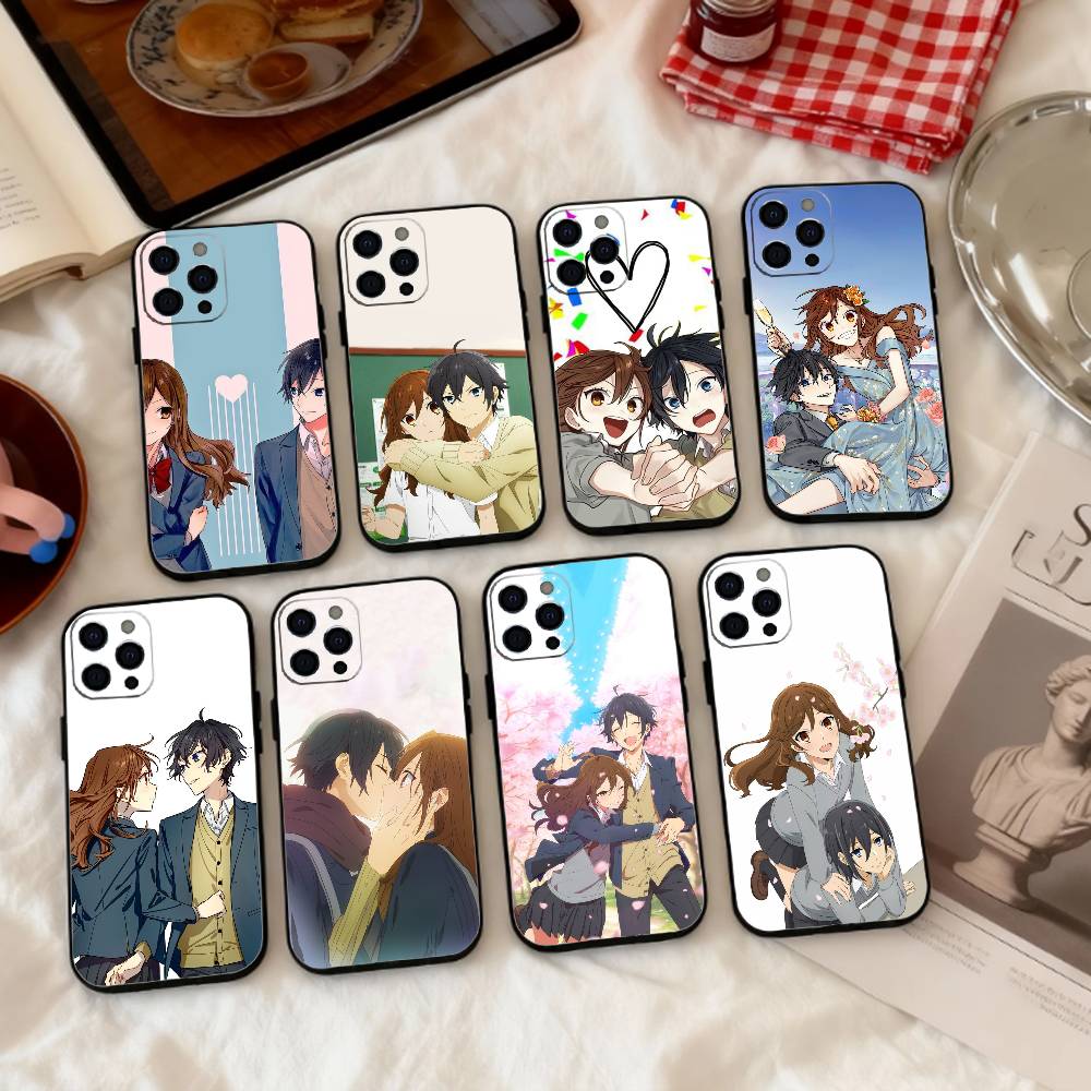 Romantic H-Horimiya Phone Case Silicone Soft For IPhone 17 16 15 14 13 12 11 X XR Plus Pro Max Plus