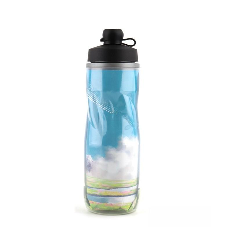 Bicycle Water Bottle With Dust Cover And Insulation For Road Cycling Enthusiasts