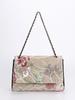 Embroidery sequined shoulder bag summer new niche woven straw bag high-end large-capacity armpit bag