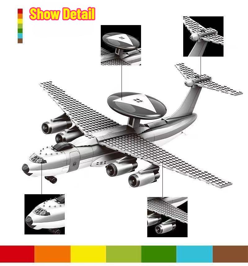 Military Sr-71 Blackbird Spy Plane F-15 Heavy Stealth Fighter Aircraft Soldier Building Blocks Airplane Model Brick Kids Boy Toy