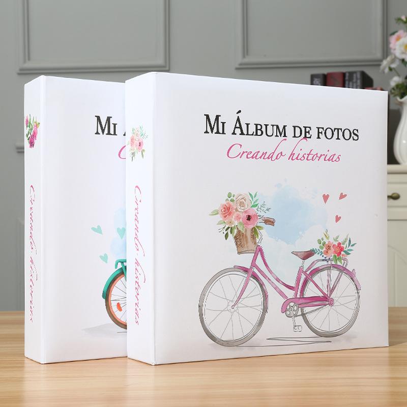 Can Book Handwritten Album Flat Back Paper Core Bag Baby Growth Photo Storage