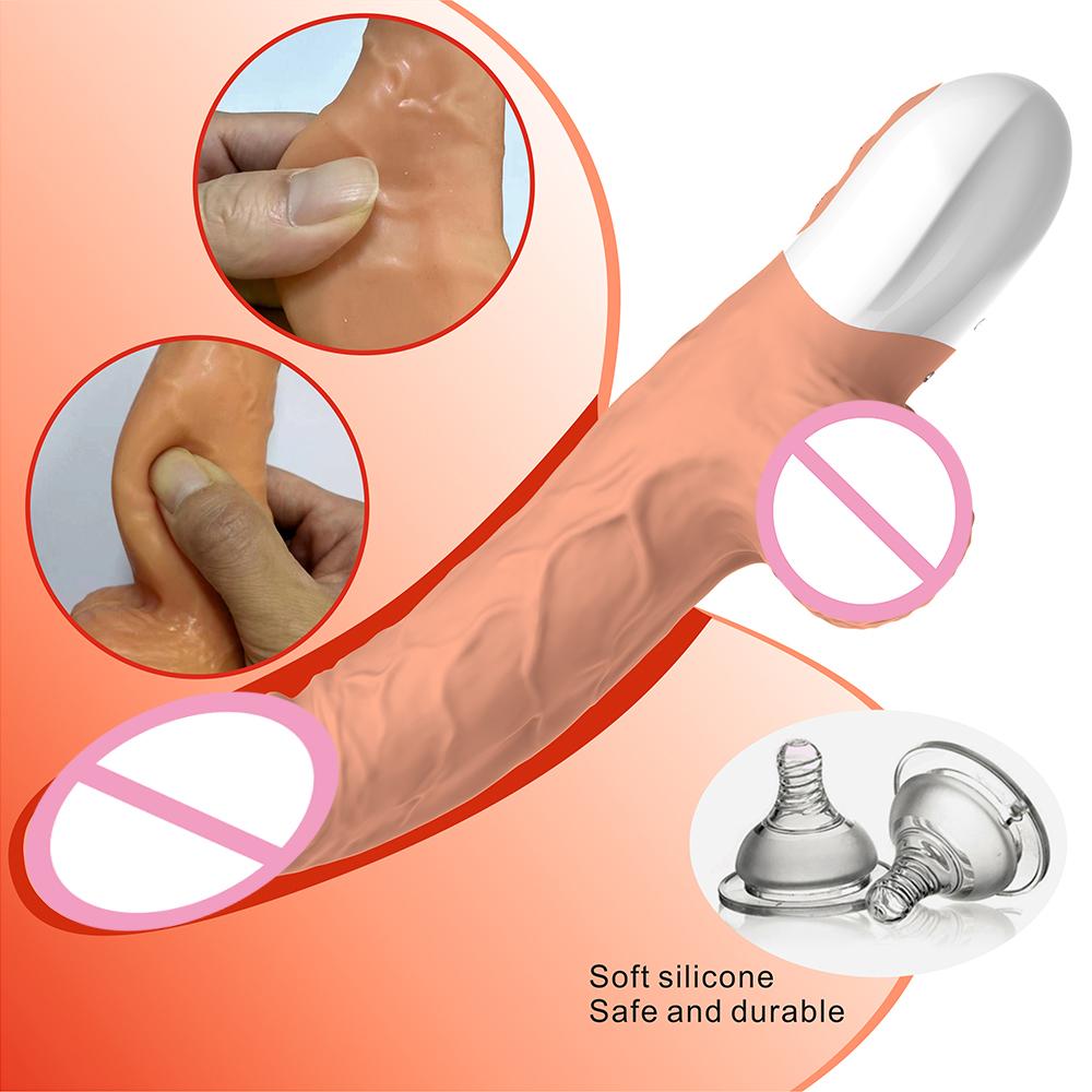 Fernbedienung Automatische Teleskop-Dildo-Masturbations-Pistolen-Sexmaschine Dildos Vibratoren Für Frauen Erwachsenen-Sexspielzeug 18+