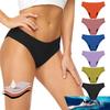 Women's Seamless Period Swimsuit with Four-Layer Absorbent Crotch, No Pads Needed