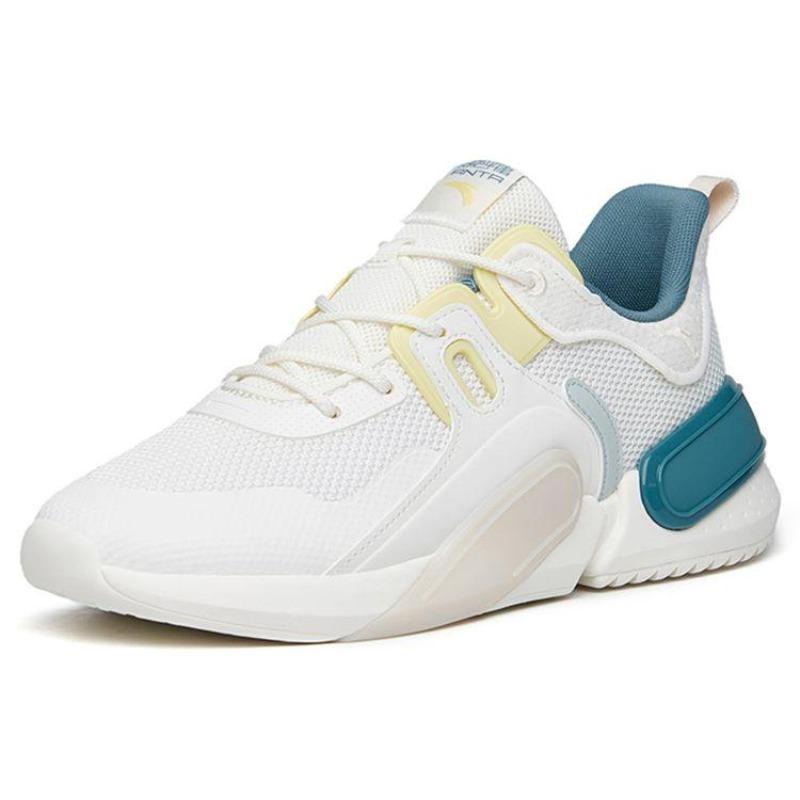 Anta Magic Cube Men Low Top Lifestyle Casual Shoes White Beige Grey 112228800-1