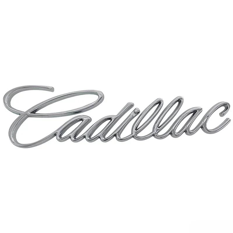

3D Metal Letter Car Tail Sticker Fender Side Trunk Badge For Cadillac Escalade ATS BLS CTS CT4 CT5 CT6 EXT STS SLS SLR SRX XLR лавандовий