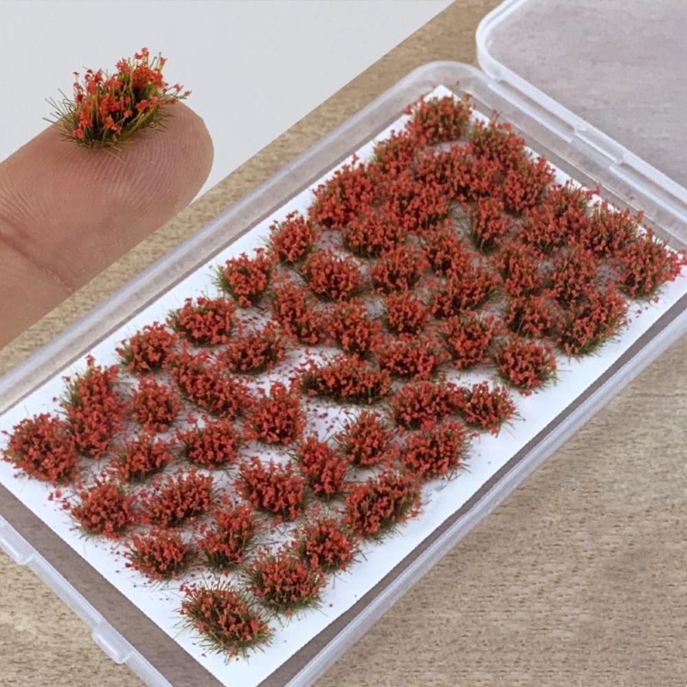 DIY Building Miniature Flower Cluster Plant Materials Static Flower Model Sand Table