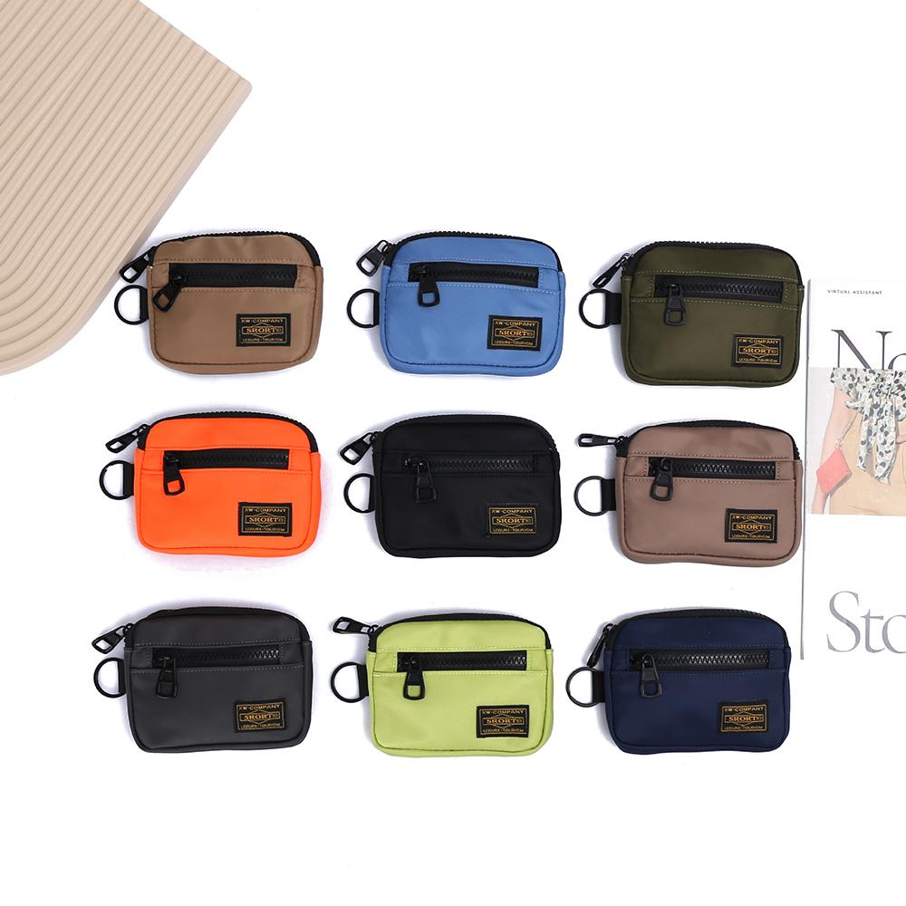 Fashiable Oxford Coin Purse, Men's and Women's Minimalist Workwear Style Purse,Portable Travel Commuting Coin Bag