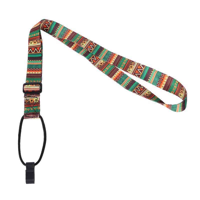Ethnic Style Small Ukulele Hook Strap for Four-String Guitar