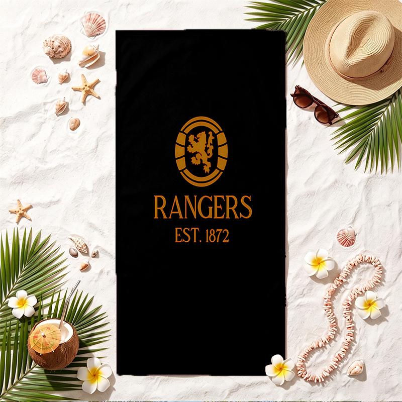 rangers fc Soft Beach Towel Stylish Beach Pool Towel for Summer Seaside Vacation Travel