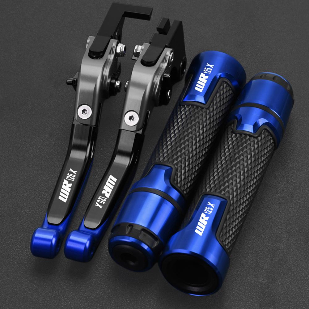 WR 125X Motorcycle Accessories Adjustable Brake Clutch Levers Handlebar Grip FOR YAMAHA WR125X WR 125 X 2012-2016 2015 2014
