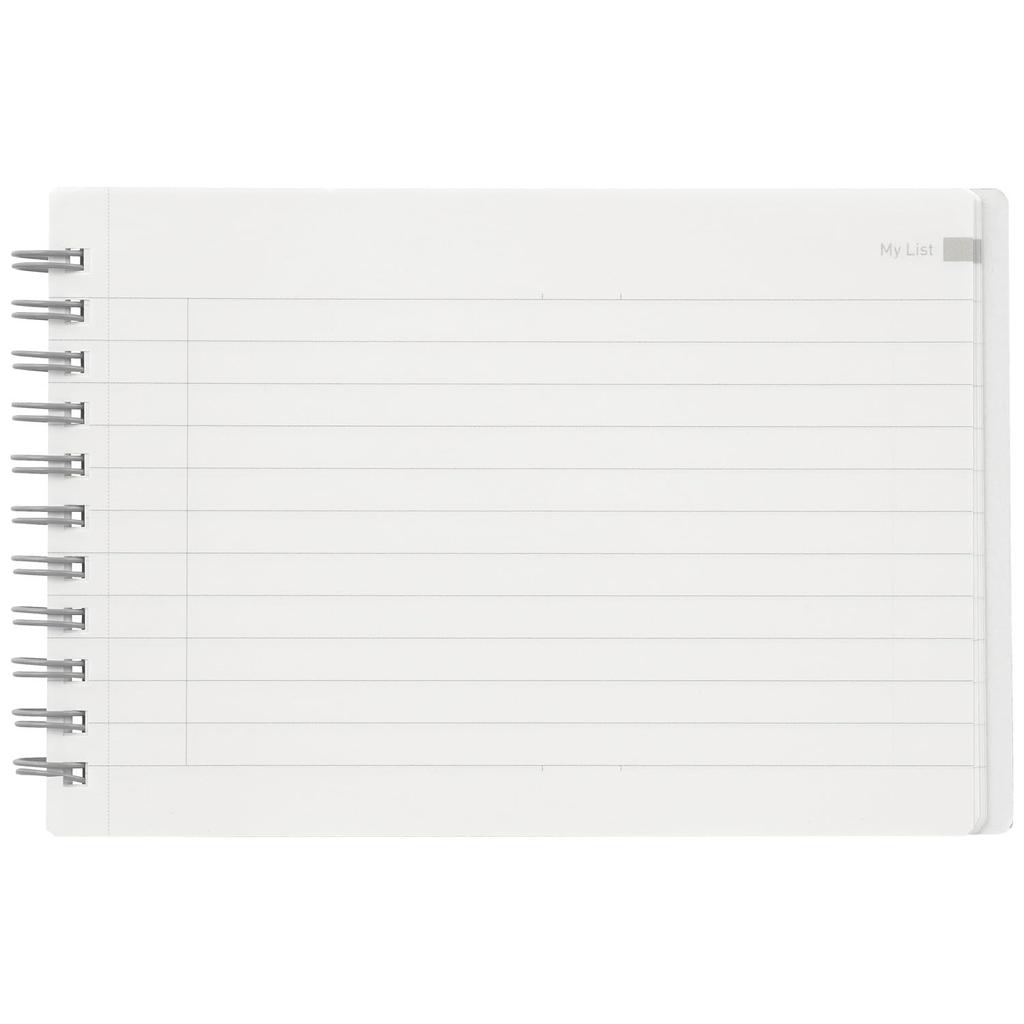 Maruman Note Ring Note Utka Pocket Size 4mm Grid Red N461-01