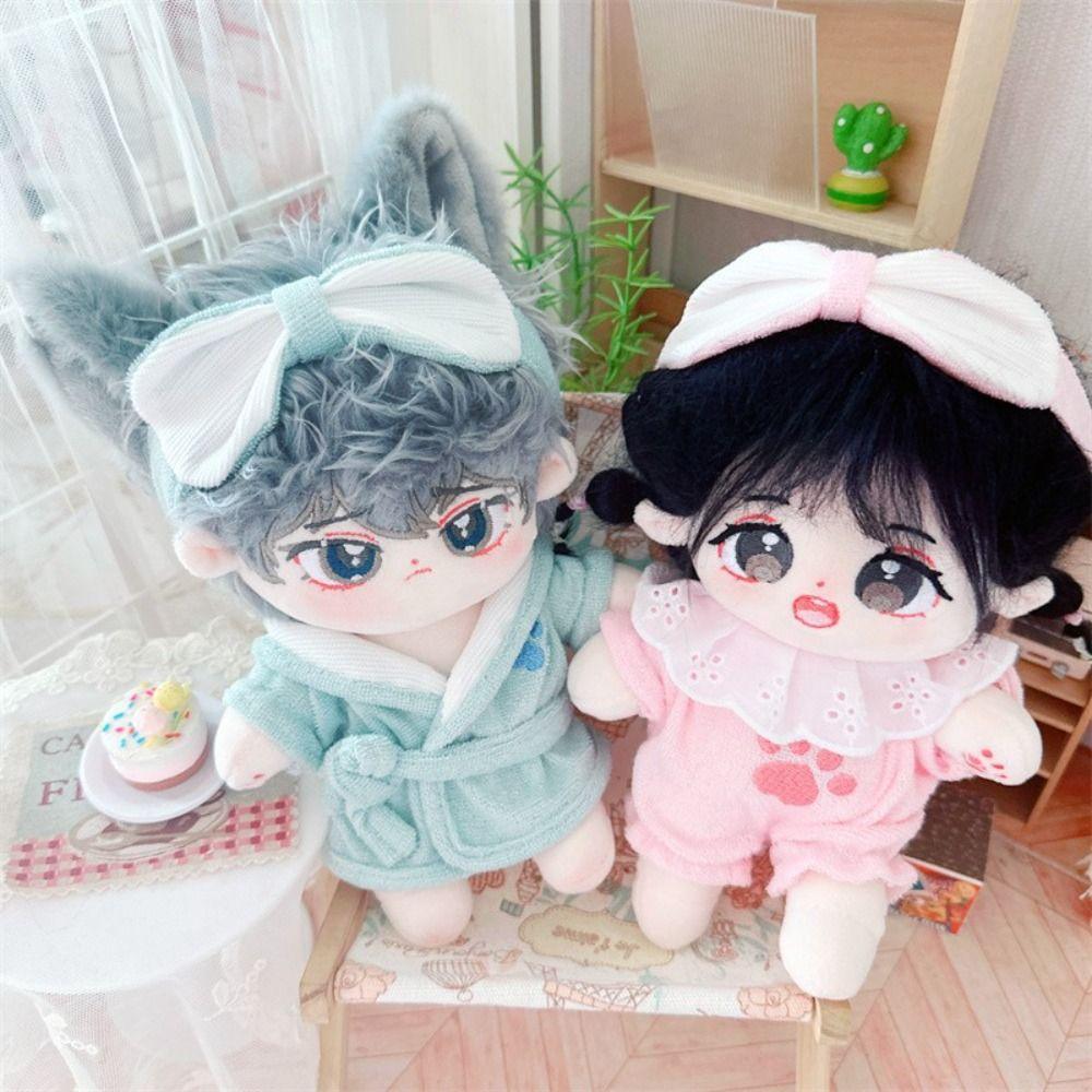 

Аксессуары для игрушек, одежда для сна, платья, комбинезон для мягких хлопковых кукол, хлопковая кукла 20 см