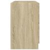 Washbasin Cabinet In Sonoma Oak 78 X 37 X 59 Cm Particleboard