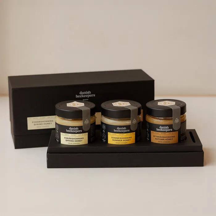 [GIFT] Danish Beekeepers Honey 225g 3 Season Set