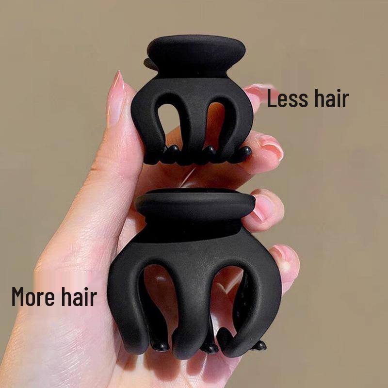 High-End Anti-Collapse Hair Claw Clip - Pumpkin Design for Women