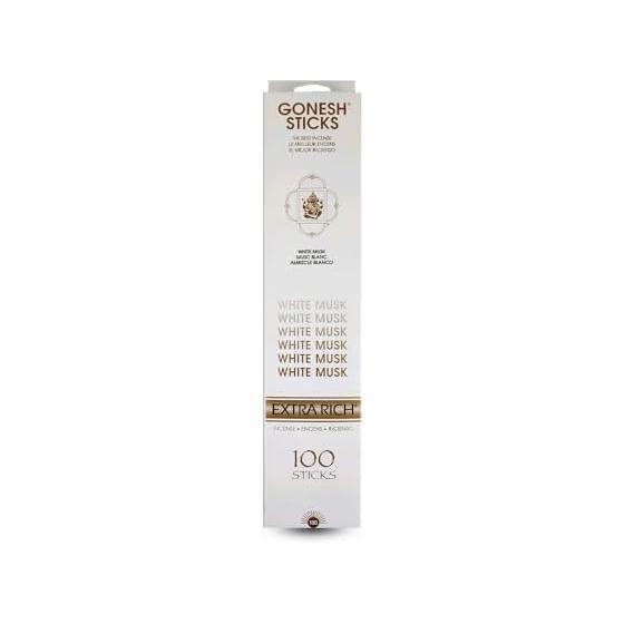 GONESH incense100sticks WHITE MUSK