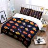Cartoon Colorful Clownfish Collection Print Soft Comfortable Duvet Cover Bedding Set Included 1*Duvet Cover  2*Pillowcases