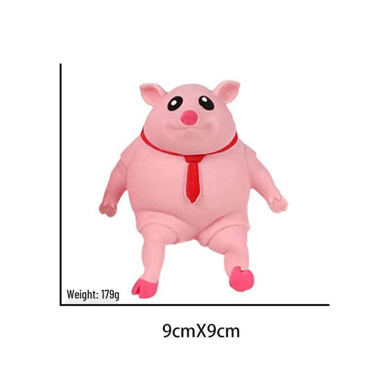 

Мультяшная розовая свинка, игрушка-мялка для снятия стресса и розыгрышей