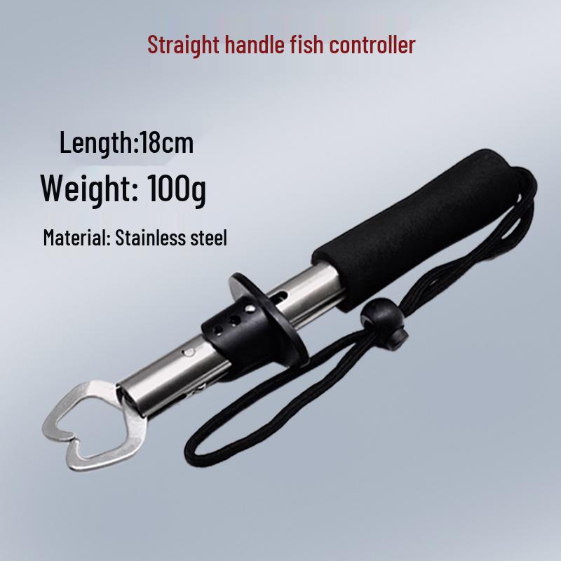 Portable Multifunctional Fishing Pliers: Stainless Steel Line Cutter, Split Ring Opener, Hook Remover