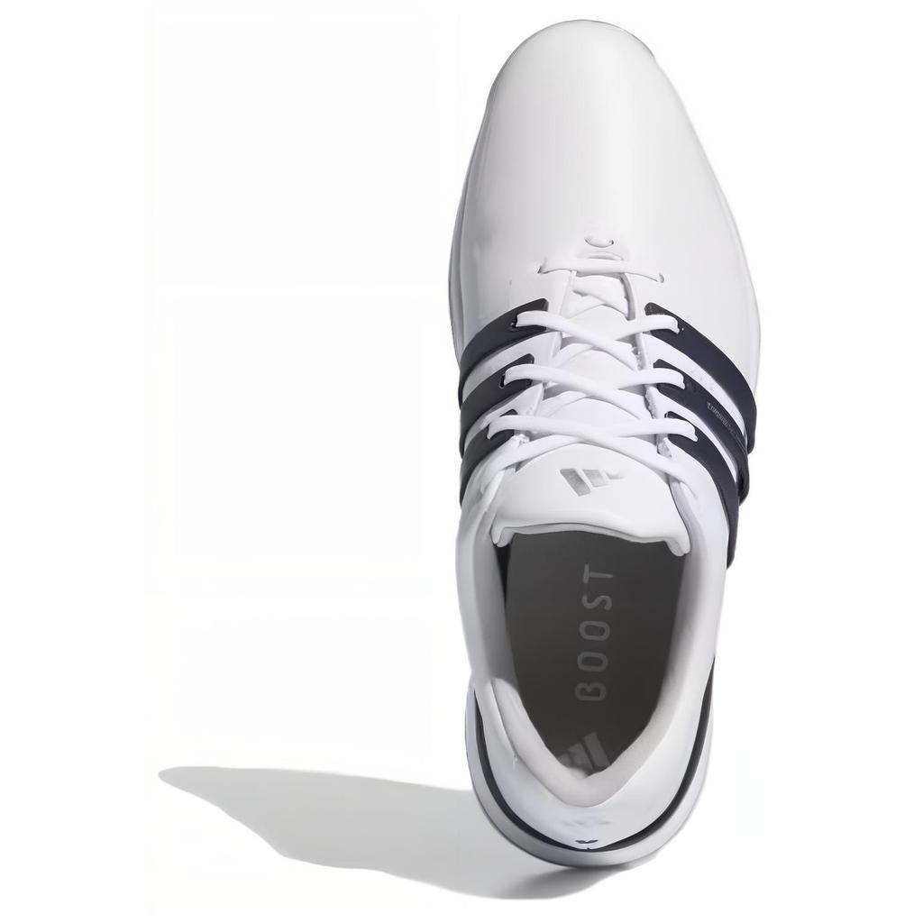 adidas Tour 360 24 Golf Wit Collegiate Navy Heren Sneakers Wolk-Wit Zilver-Metallic IF0245