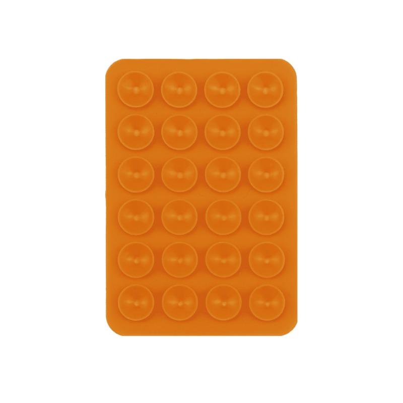 Portable Removable Non Slip Square Silicone Suction Cup Phone Holder