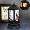 Battery Operated Flameless LED Cale Halloween Lantern Decoration