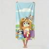 Cartoon cute B-Bluey Towel Drying Bath Towel Applicable To Light Swimming Camping Yoga Beach Out