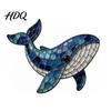 Creative Handmade Gift for Adults Octopus Mosaic Kit Beginners DIY Acrylic Sea Animal Glass Craft Set