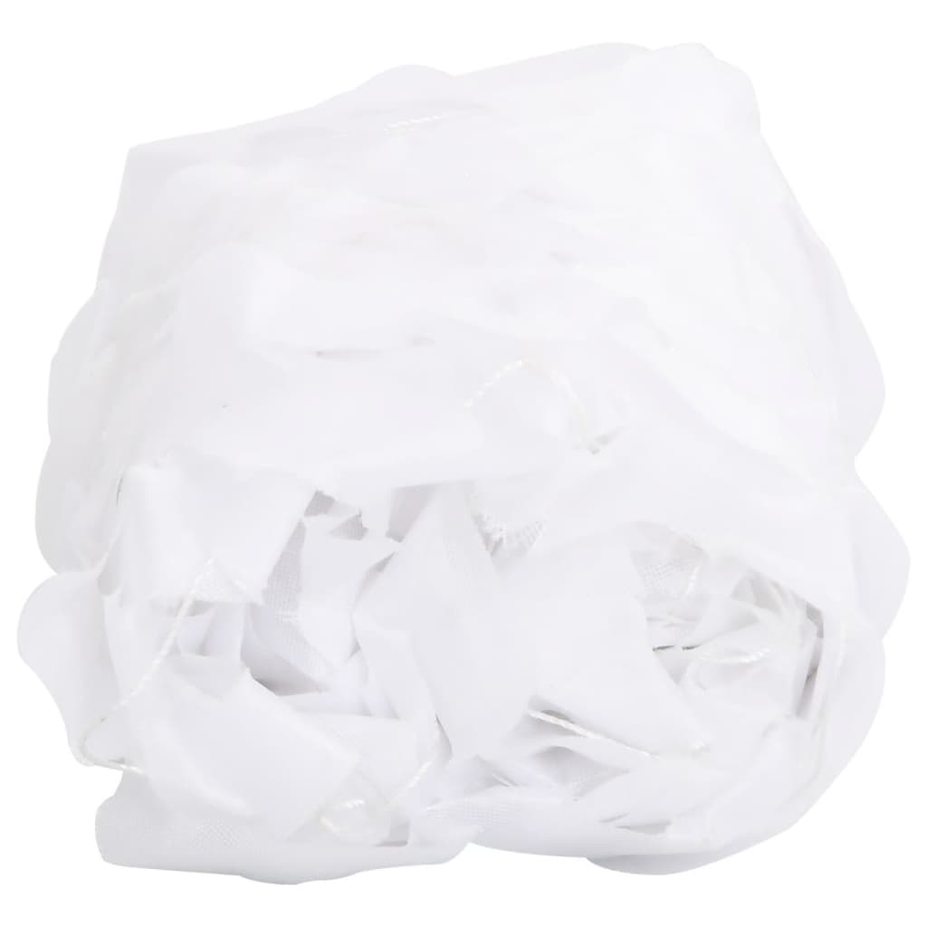 Camouflage Net with Storage Bag 312 x 140 cm White
