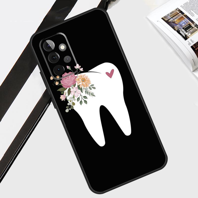 Zahnarzt Zahnmuster Hülle Für Samsung Galaxy A34 A54 A14 A52 A32 A12 A22 A72 A42 A13 A33 A53 A51 A71 Abdeckung