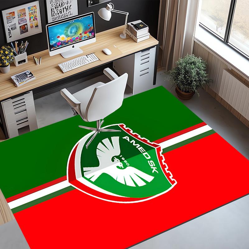 Amed SK Pattern Rug, Indoor/Outdoor Mat, for Picnic, Gameroom, Bedroom, Office, Living Room, Home Decor Carpet, Birthday Gift