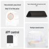 Smart Enclosed Cat Litter Box with Automatic Scooping, Deodorizing, Sterilizing, Anti-Splashing Features, and Mobile Remote Control