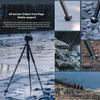 Falcam TreeRoot F38 Pro Carbon Fiber Quick Lock Travel Tripod with Ball 5kg F22 and Strap Hole for Mirrorless and Camcorders Tripod, 61-inch 360°