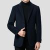 2026 Autumn/Winter Luxury Wool Blend Men's Casual Suit - Double-faced Cashmere Jacket