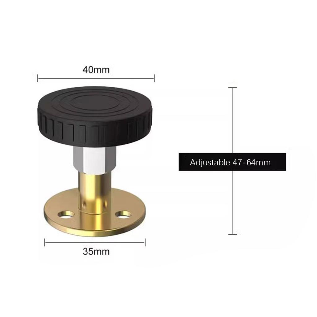 4PCS Adjustable 28-110mm Threaded Bed Frame Heavy Duty Anti-Shake Tool Headboard Stoppers Telescopic Support Hardware Fasteners