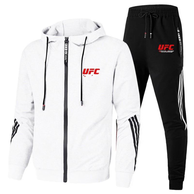 Unisex UFC Style Tracksuit Set Zip