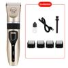 Cat Dog Hair Clipper Electrical Professional Hair Clipper for Pets Silent Hair Cutter USB Rechargeable Pet Grooming Clipper Set