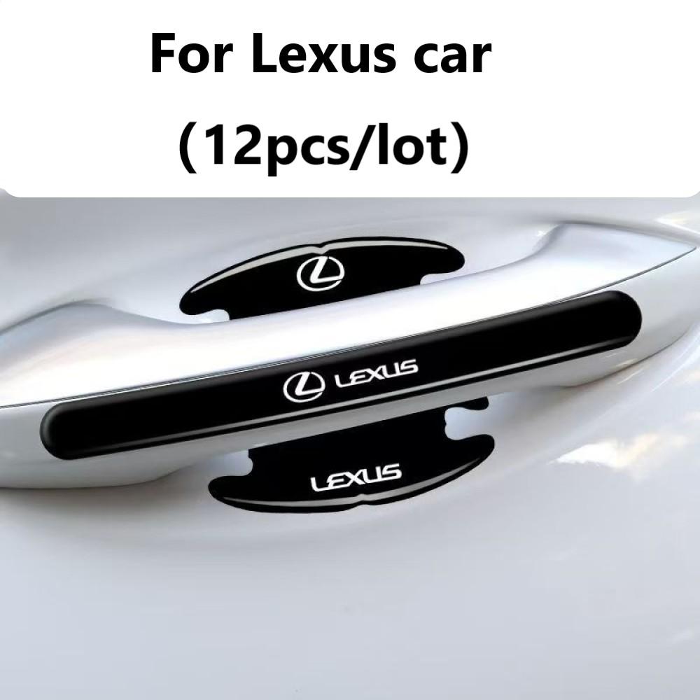 Car Door Bowl Handle Protector Film Sticker Accessories For Lexus GS GX IS LS LX NX RX LC RC CT200H GX460 IS250 ES RX300 IS200 IS4