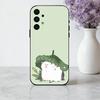 C-Cute-E C-Cartoon-N H-Hamster  Phone Case For Samsung Galaxy A73,A72,A71,A70,A53,A52,A51,Soft Silicone Black Cover