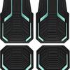 Crystal Velvet Non-Slip Car Floor Mats - Dirt & Wear-Resistant, Easy To Clean.