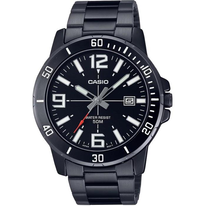 [Casio] Standard Analog Quartz Men s Watch MTP-VD01B-1BV (Black)
