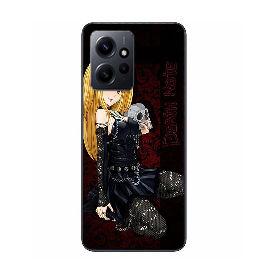 Anime Death note Amane Misa Phone Case For Redmi 12 13C 12C 15C 9 10 10C Note 13 Pro Plus 14 15 Pro 9T 9C 9A TPU Soft Cover Clea